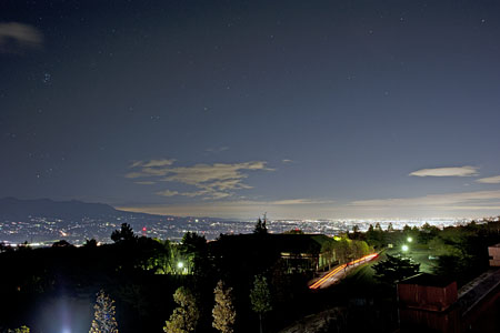 総合公園展望台の夜景