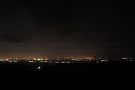 グリーンロード南阿蘇の夜景