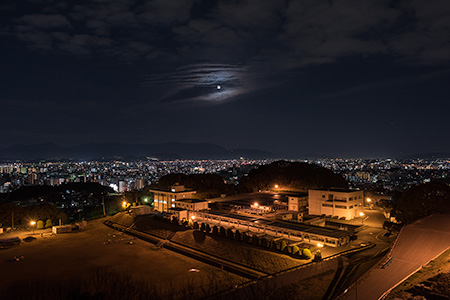 平和南緑地展望台の夜景