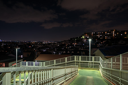 水神橋の夜景