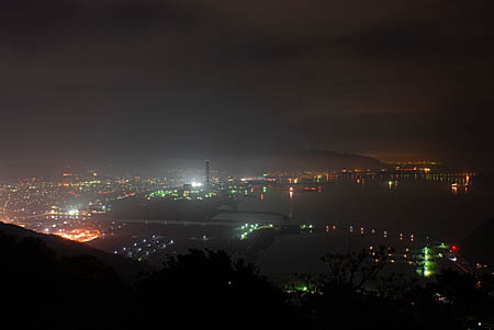 太華山の夜景