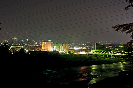 大正橋の夜景