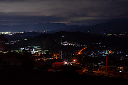 高天彦神社近くの夜景