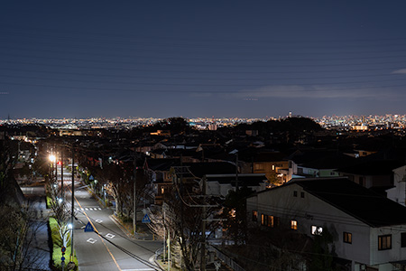 高見台の夜景