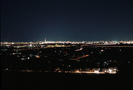 高見ヶ丘公園の夜景