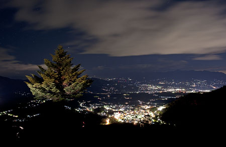 高根展望台の夜景