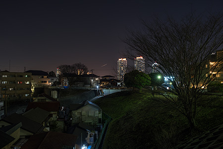 高島山公園の夜景