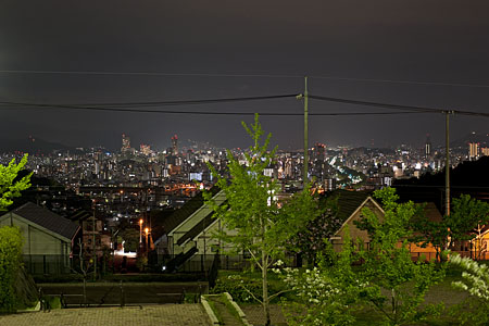 高須台中央公園の夜景