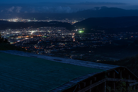 岳ノ台峠の夜景