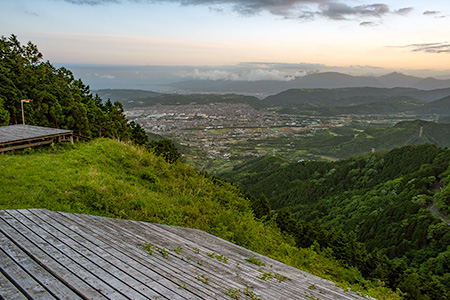 岳ノ台峠の夜景
