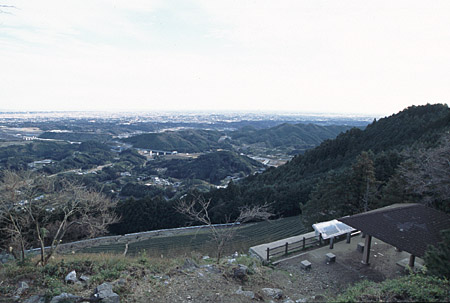 滝沢展望台の夜景