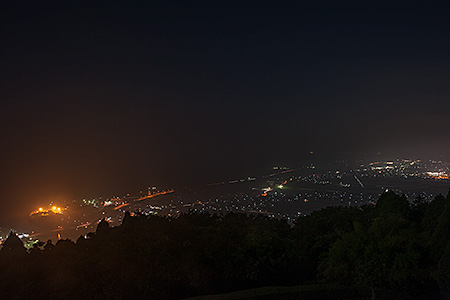 国分ハイテク展望台の夜景