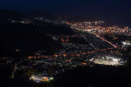 天狗山の夜景