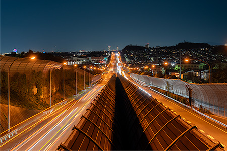 天王谷跨道橋