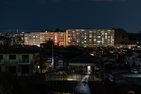 みなみ野栃谷戸西緑地の夜景