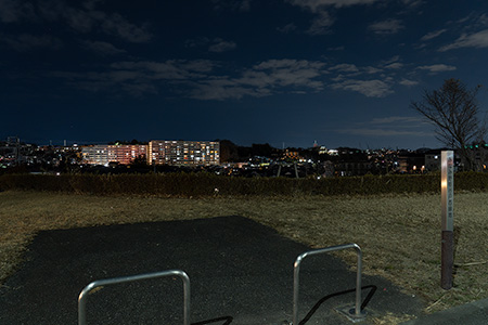 みなみ野栃谷戸西緑地の夜景