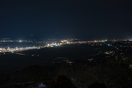 東光山公園の夜景