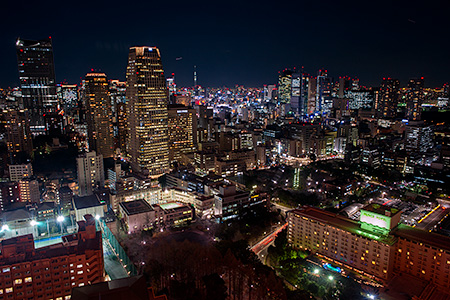 東京タワー メインデッキの夜景