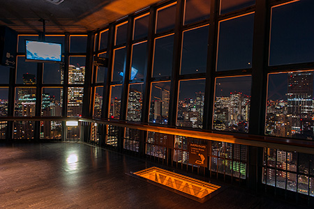 東京タワー メインデッキの夜景