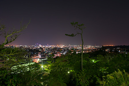 虎瀬公園の夜景