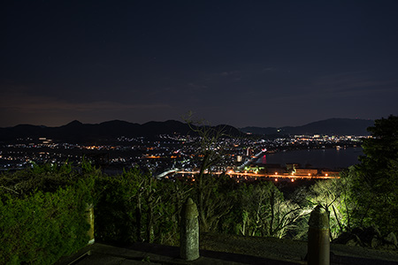 東郷公園の夜景