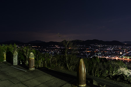 東郷公園の夜景