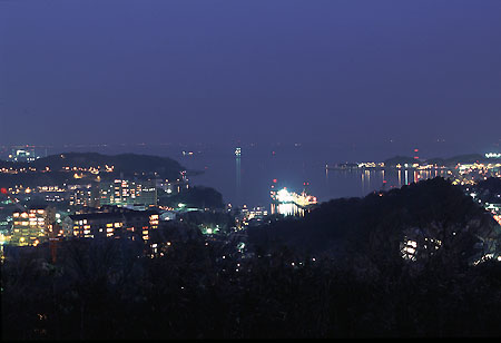 塚山公園の夜景