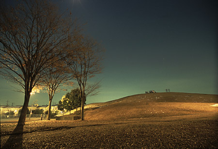 鶴牧東公園の夜景