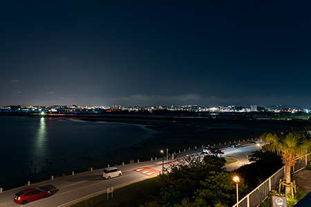 瀬長島 ウミカジテラスの夜景