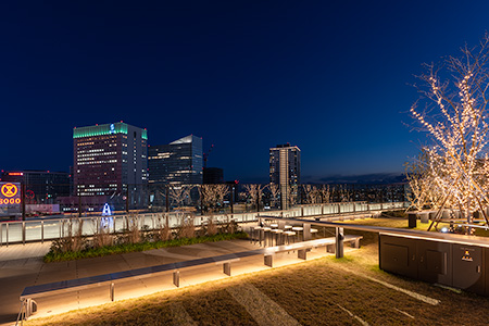 JR横浜タワー うみそらデッキの夜景