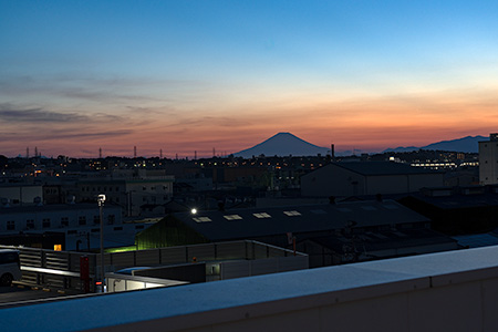 ユニクロ パークの夜景