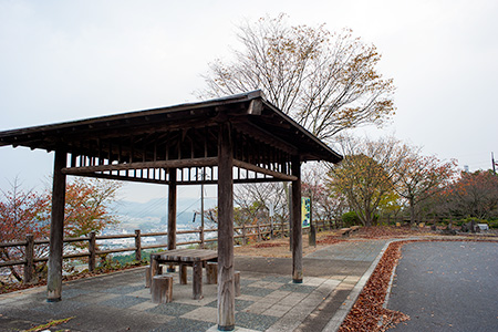 雲海展望道路公園の夜景