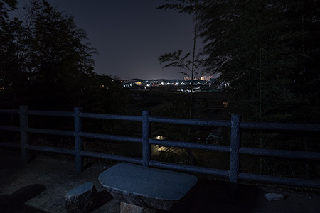 和名ヶ谷水門近く展望台