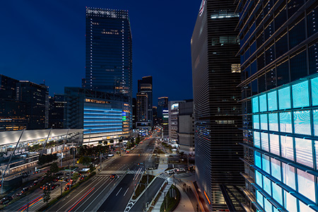 東京ミッドタウン八重洲 八重洲テラスの夜景