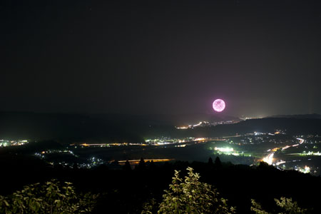 山本山高原の夜景