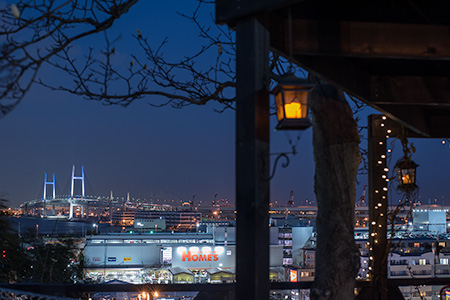 横浜山手町の夜景