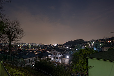 横川つつじ公園の夜景