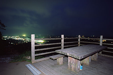 横山展望台の夜景